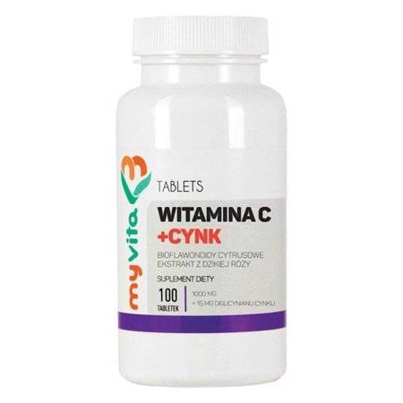 MYVITA  Vitamin C + ZICN 100tab