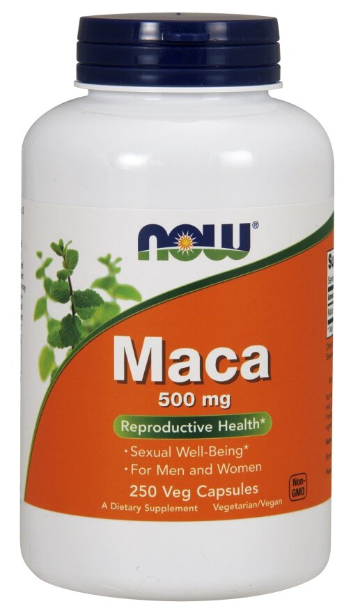 Maca, 500mg - 250 vcaps