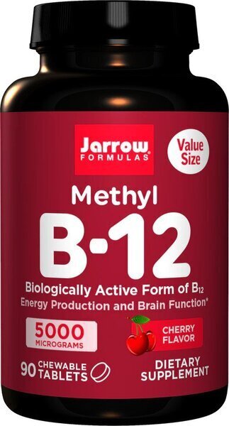 Methyl B-12, 5000mcg (Cherry) - 90 chewable tabs