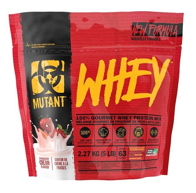 Mutant Whey, Strawberry Cream - 2270g