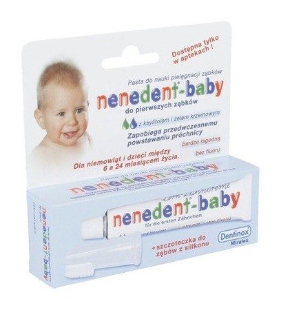 NENEDENT BABY Toothpaste 20 ml and Toothbrush FOR CHILDREN 