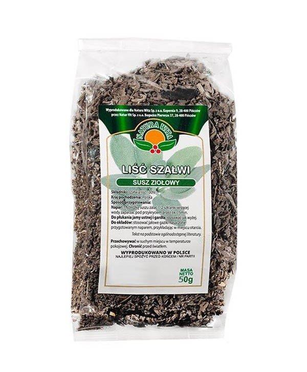 Natura Wita Sage Leaf Natural Infusion Herbal Tea 50g