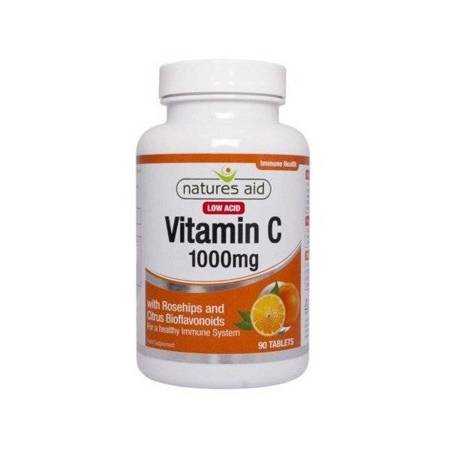 Natures Aid Vitamin C 1000mg Low Acid 90tabl.