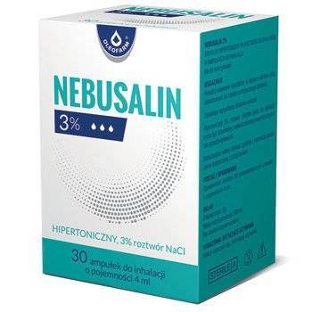 Nebusalin 3% Inhalation Solution x 30 ampoules of 4ml