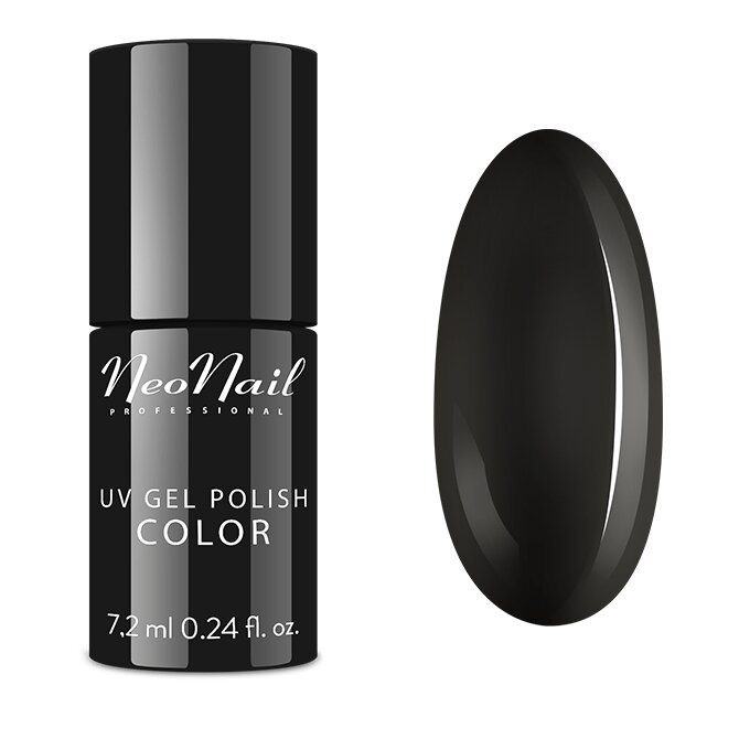 NeoNail UV/LED Hybrid Nail Gel Polish Pure Black 7,2ml