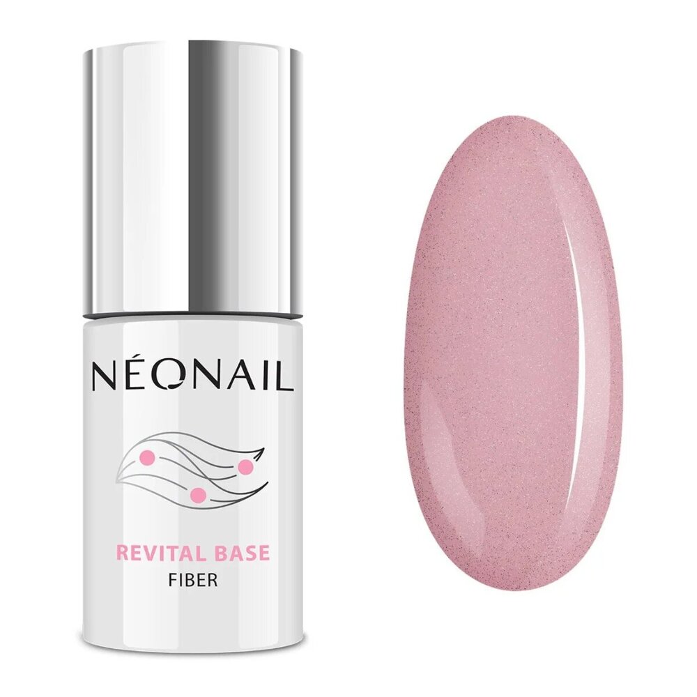 NeoNail UV/LED Revital Base Fiber Blinking Cover Pink 7ml
