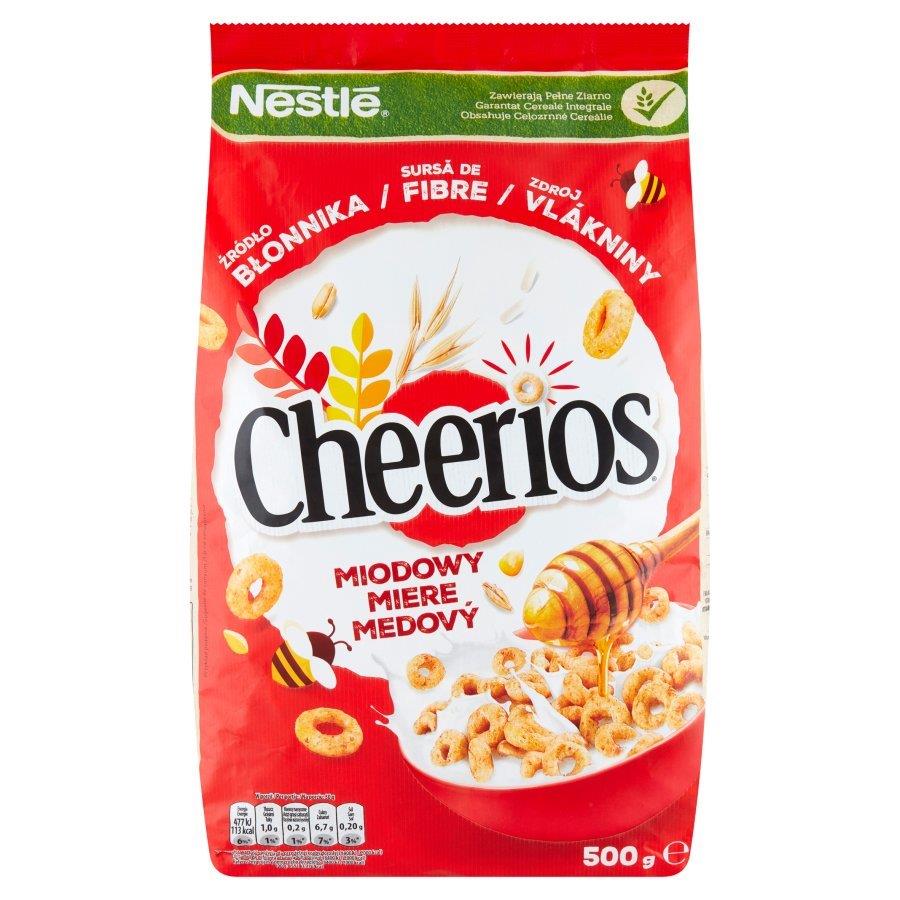 Nestlé Cheerios Honey Breakfast Cereals 500g