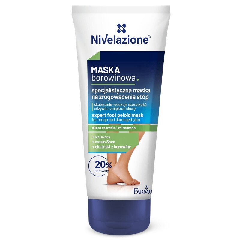 Nivelazione Peat Mask Specialist Foot Callus Mask for Rough and Damaged Skin 75ml