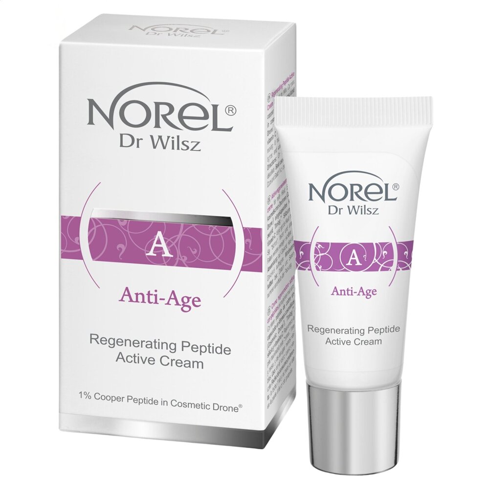 Norel Anti-Age Active Regenerating Peptide Cream for Mature Skin 15ml