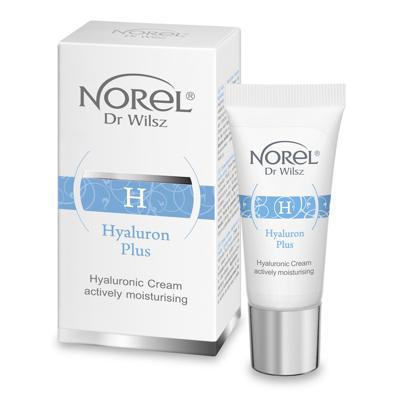 Norel Hyaluron Plus Hyaluronic Cream Actively Moisturizing for Dry and Normal Skin 15ml