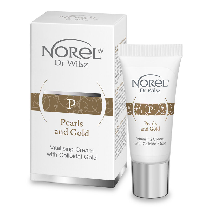 Norel Pearls and Gold Vitalizing Cream with Colloidal Gold for Mature Skin 15ml