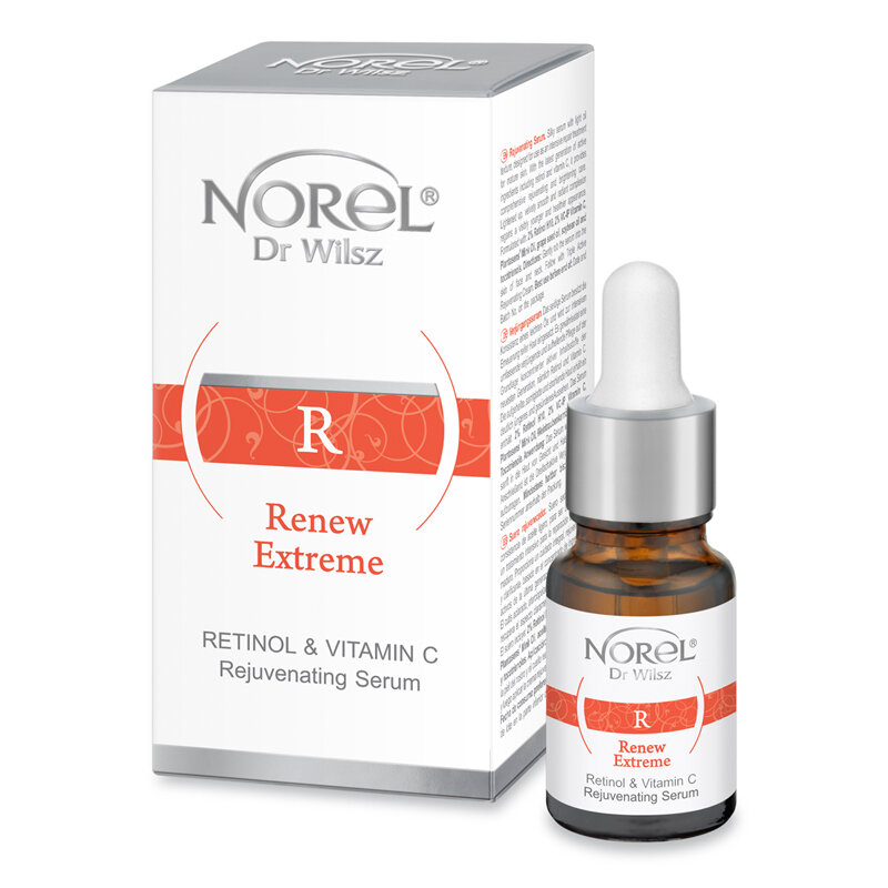 Norel Renew Extreme Retinol & Vitamin C Rejuvenating Serum for Mature Skin 10ml