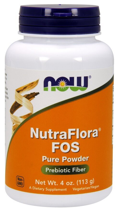 NutraFlora FOS, Pure Powder - 113g