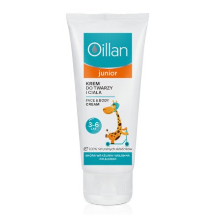 Oillan Junior Face and Body Cream 75ml