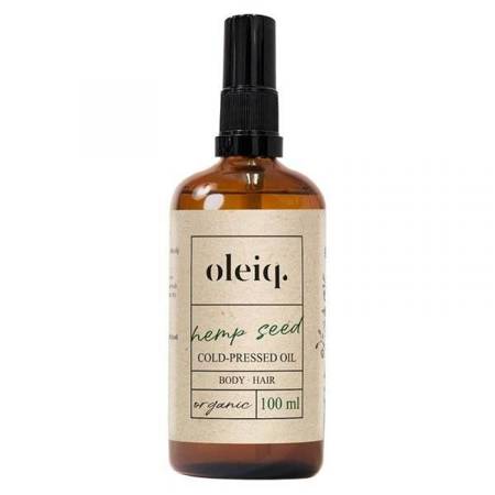 Oleiq Seed Cold Pressed Oil Regulating Face Sebum and Strengthening Hair 100ml