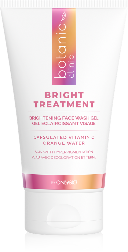 OnlyBio Botanic Clinic Bright Treatment Brightening Face Wash Gel for Discoloration 150ml