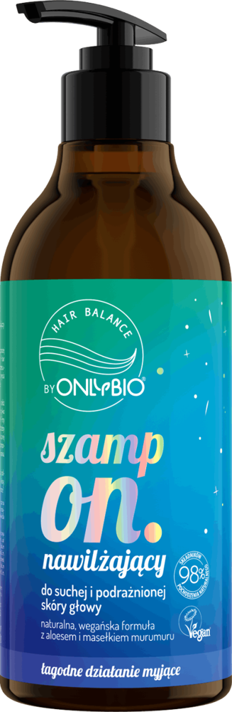OnlyBio Hair In Balance Moisturizing Shampoo for Dry and Irritated Scalp 400ml