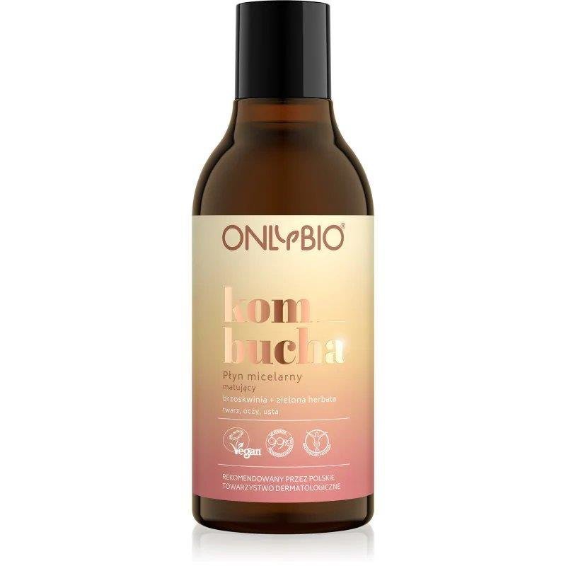 OnlyBio Kombucha Mattifying Micellar Water with Peach and Green Tea 300ml