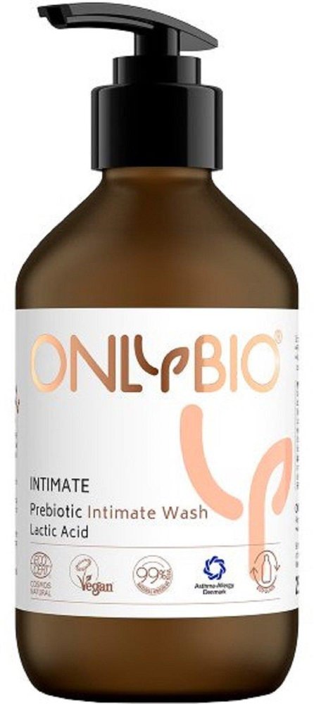 OnlyBio Prebiotic Intimate Hygiene Liquid with Lactic Acid 250ml