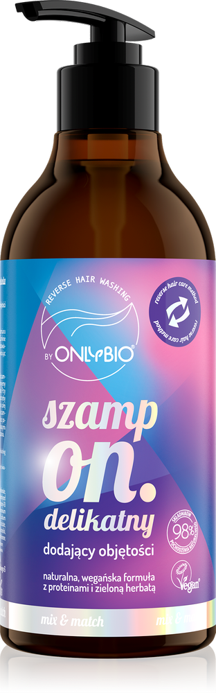 OnlyBio Reverse Washing Delicate Volumizing Shampoo 400ml