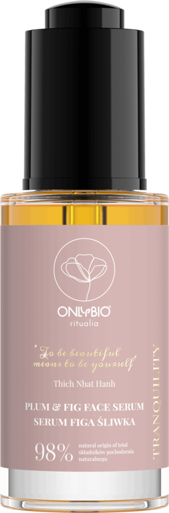 OnlyBio Ritualia Tranquility Rejuvenating Face Serum with Fig and Plum 30ml