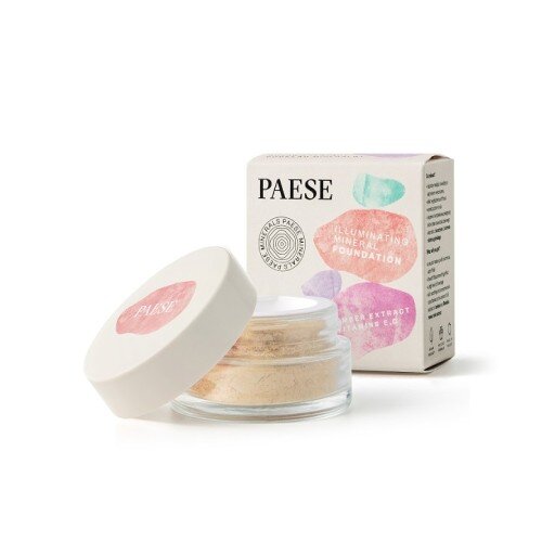 Paese Minerals Illuminating Mineral Foundation for Sensitive Dry Normal Skin No. 201W Beige 7g