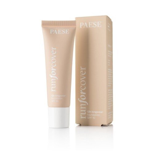 Paese Run for Cover 12h Long-lasting Covering Foundation No. 20N Nude 30ml