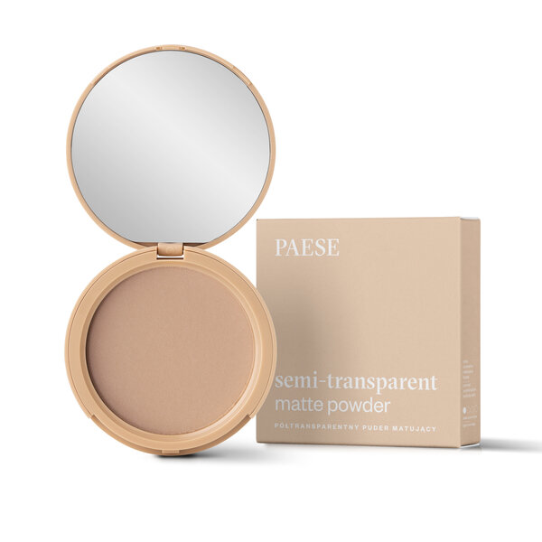 Paese Semi-Transparent Mattifying Powder for Oily Combination and Normal Skin No. 5A Natural 9g