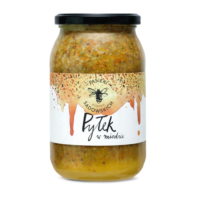 Pasieki Sadowskich Bee Pollen in Honey 1100g