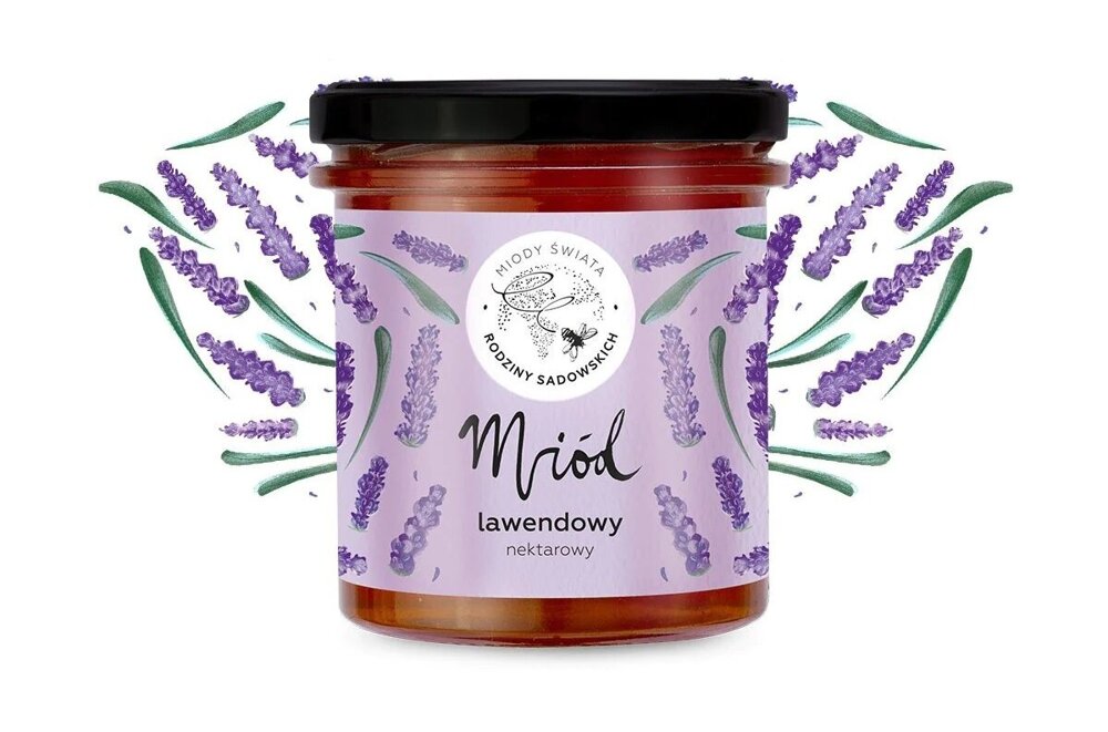 Pasieki Sadowskich Lavender Honey 450g