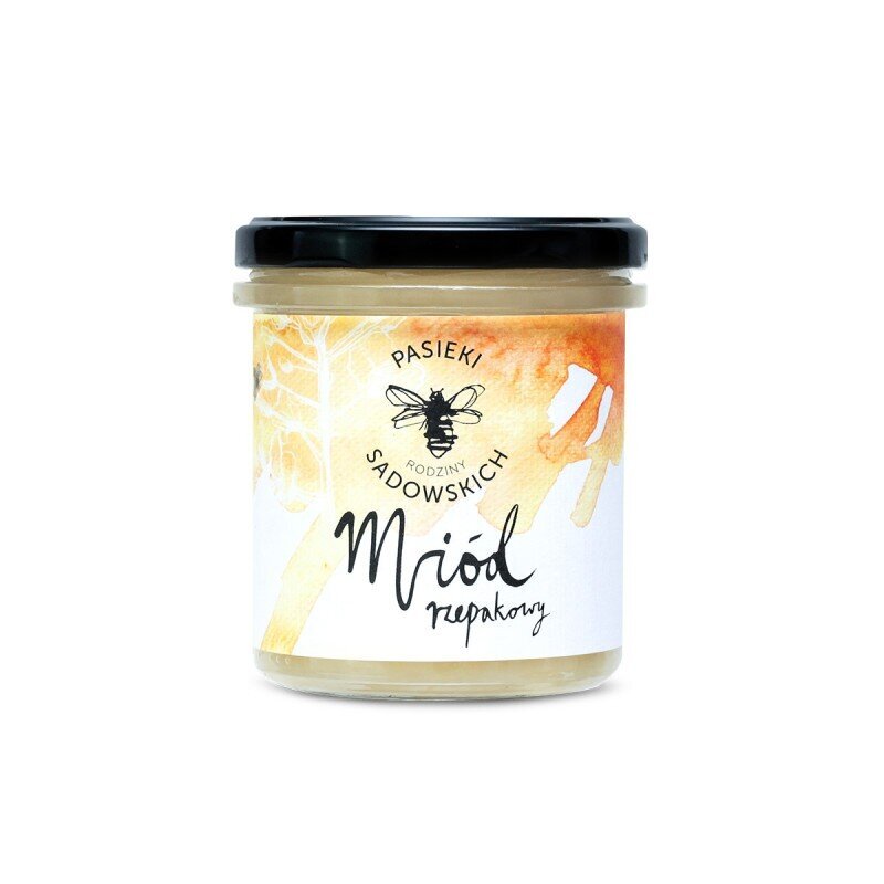 Pasieki Sadowskich Rapeseed Honey 450g