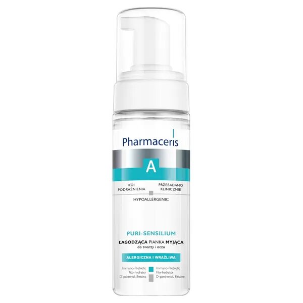 Pharmaceris A Puri Sensilium Soothing Face and Eye Foam for Allergic Skin 150ml