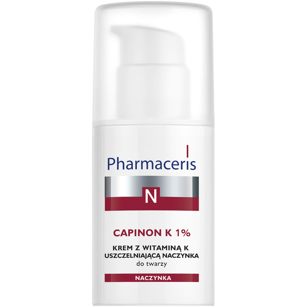 Pharmaceris N Capinion Cream with Vitamin K Sealing Capillaries 1% 30ml 