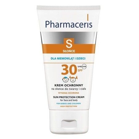 Pharmaceris S Sun Protection Cream SPF30 for Infants and Children Skin Care 180ml