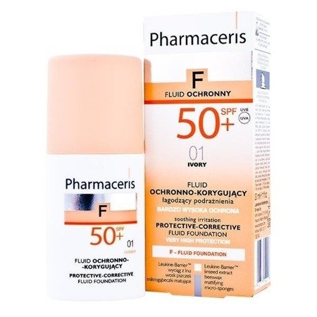 Pharmaceris Sun Correction Protective Corrective Fluid SPF50 01 Ivory 30ml