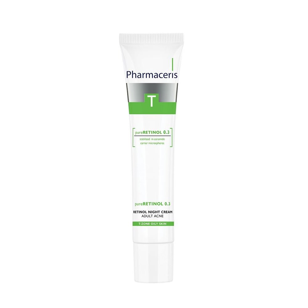 Pharmaceris T Pureretinol Anti Wrinkle Night Cream with Retinol against Acne 40ml