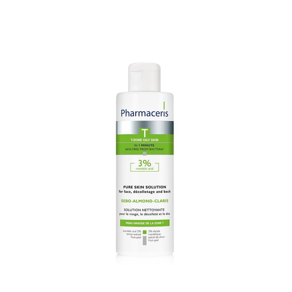 Pharmaceris T Sebo-Almond Cleansing Liquid for Acne and Combination Skin 190ml