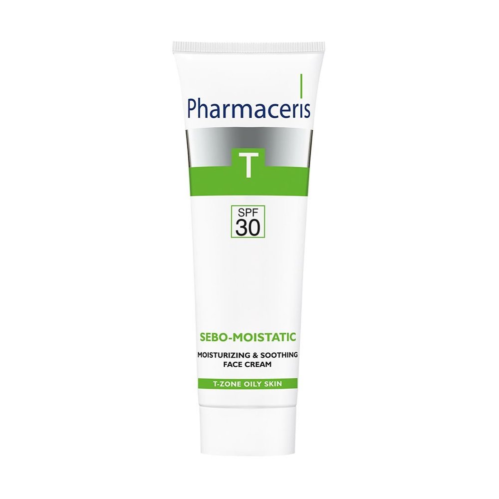 Pharmaceris T Sebo Moistatic Moisturising Soothing Face Cream for Acne Skin 50ml