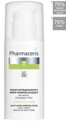 Pharmaceris T Sebostatic Normalizing Anti Acne Day Face Cream SPF 20 50ml