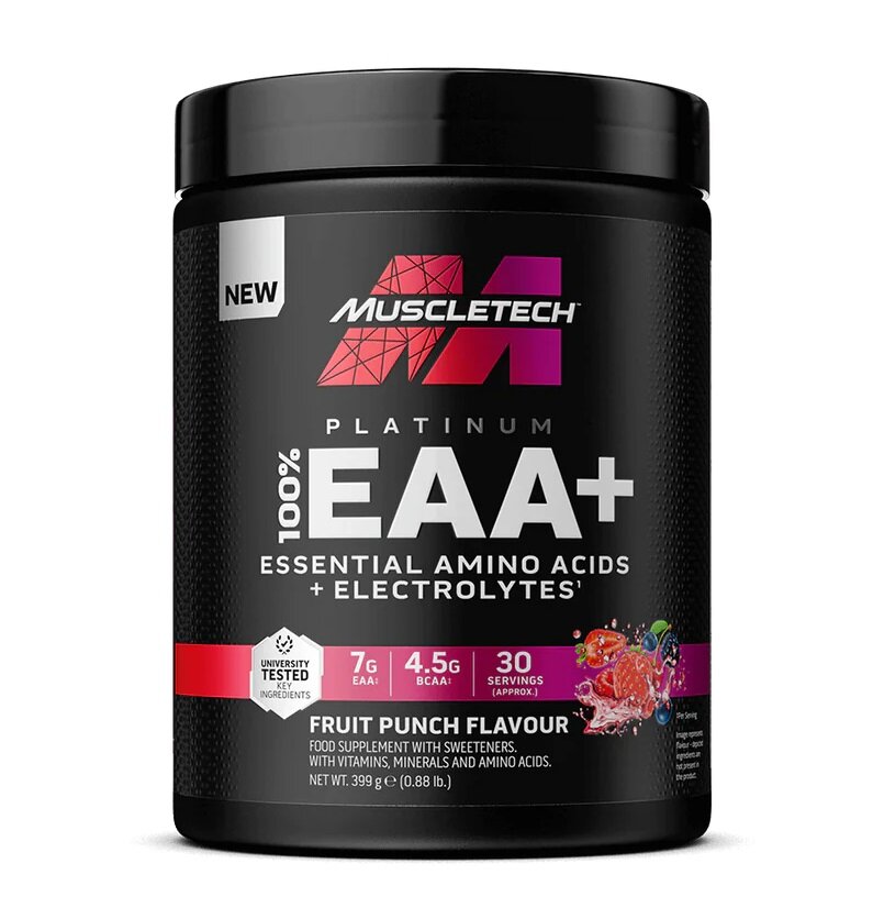 Platinum 100% EAA+, Fruit Punch - 399g