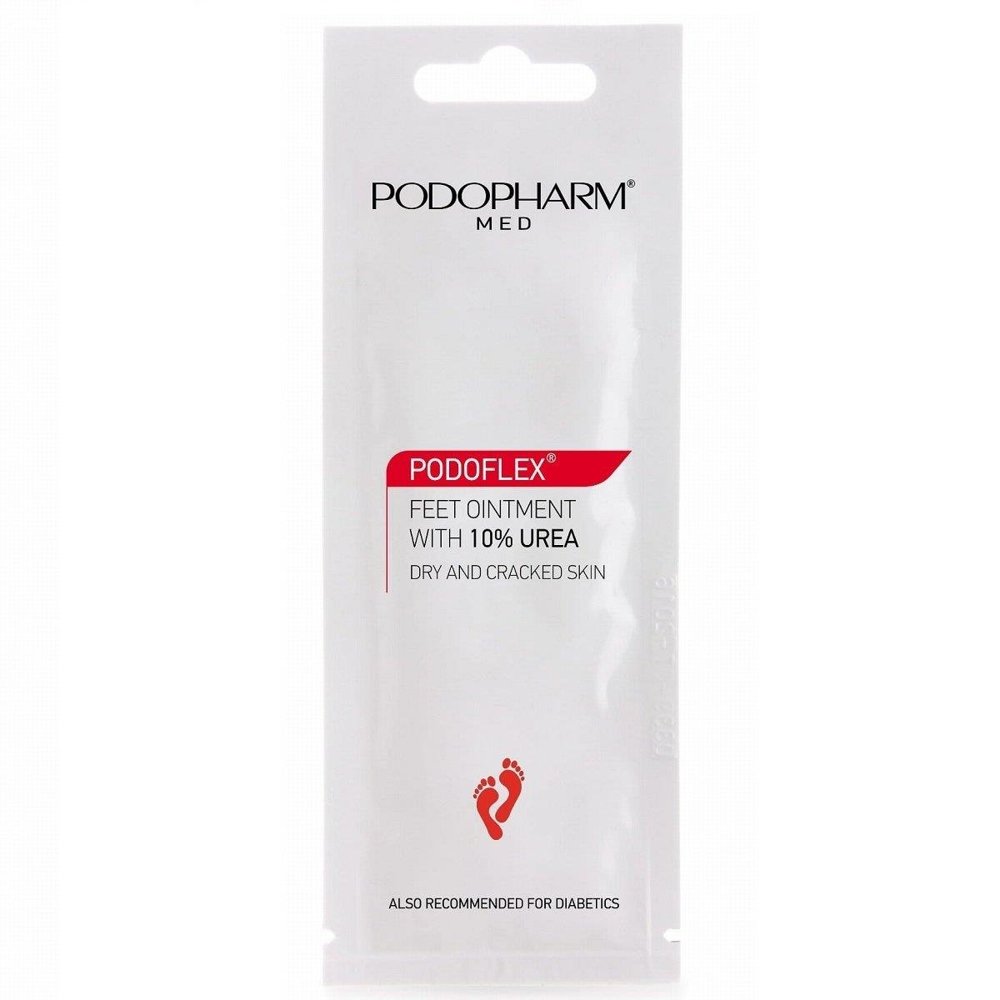 Podopharm Med Podoflex Ointment for Feet with 10% Urea Dry and Cracked Skin 10ml