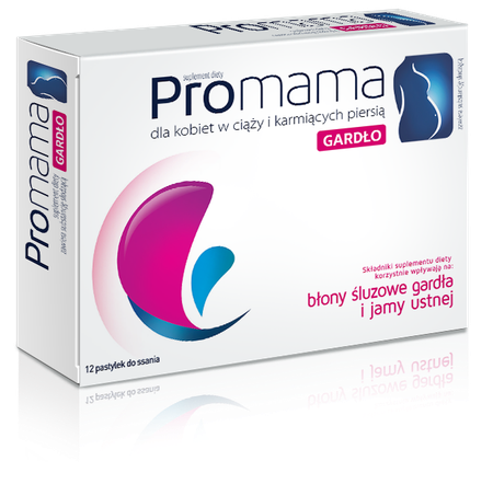 Promama Throat 12 tablets