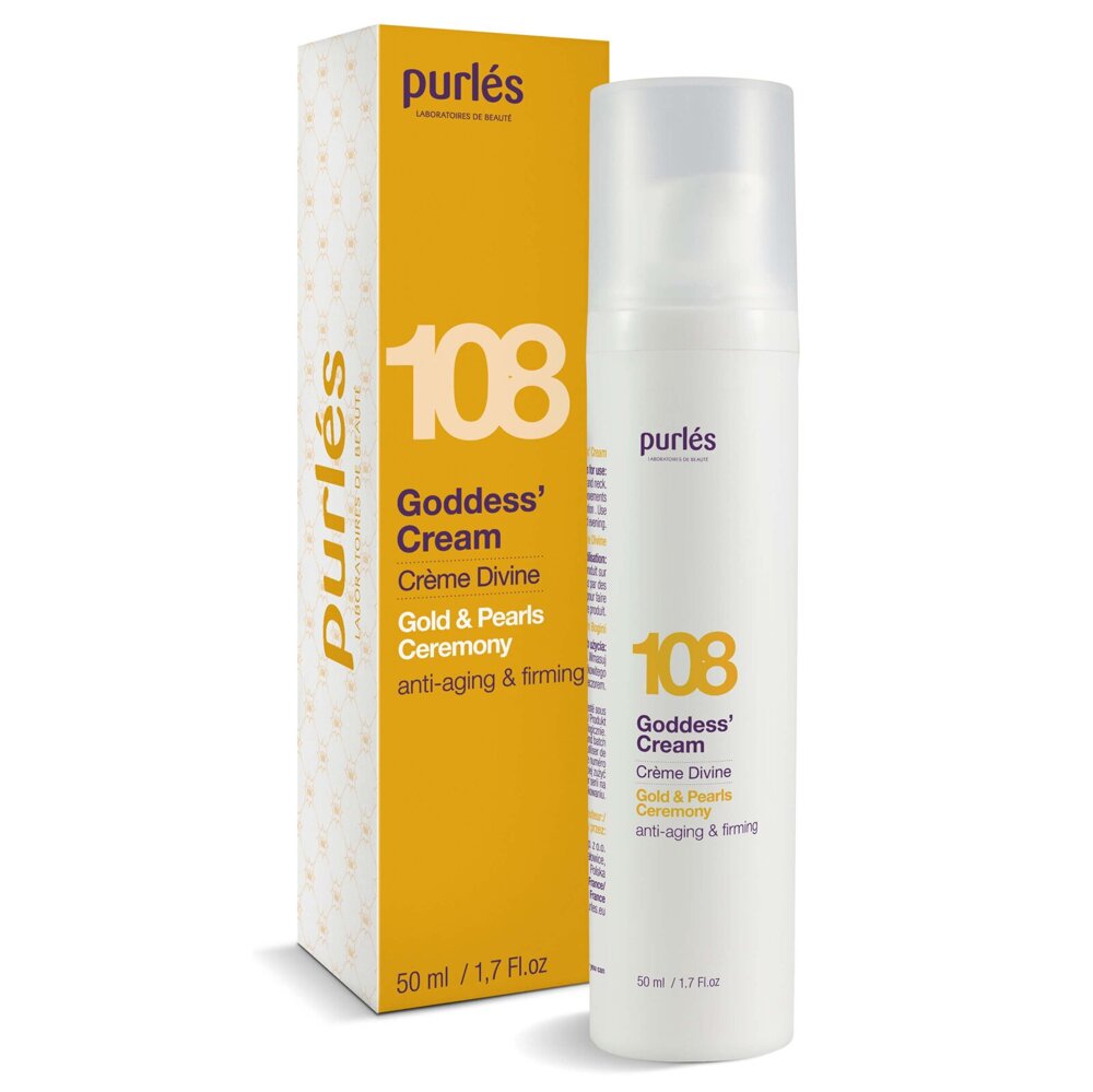 Purles 108 Gold & Pearls Ceremony Goddess Cream for Mature Skin 50ml