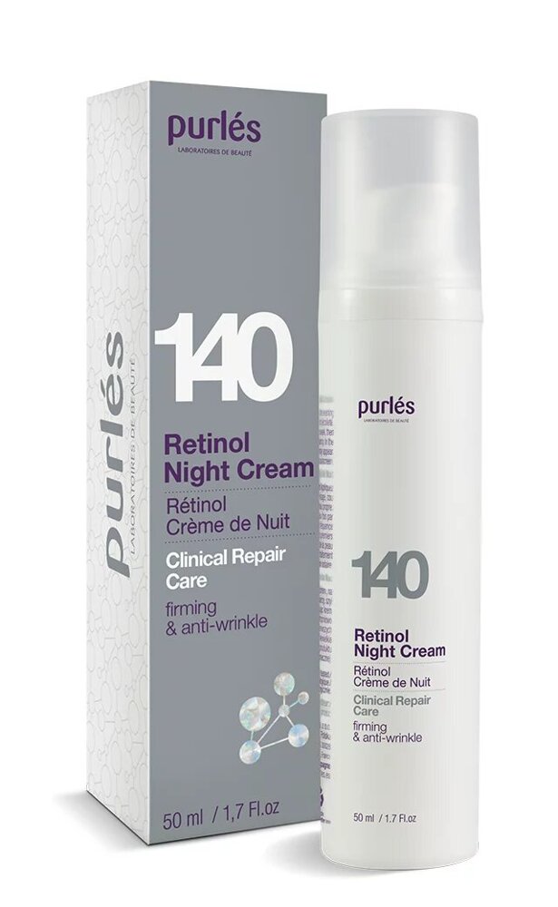 Purles 140 Clinical Repair Care Night Cream with Retinol 0.5% 50ml