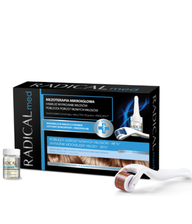 Radical Med Micro Needle Mesotherapy Stimulating New Hair Growth 12x3ml Best Before 30.09.24