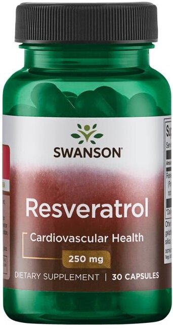 Resveratrol, 250mg - 30 caps