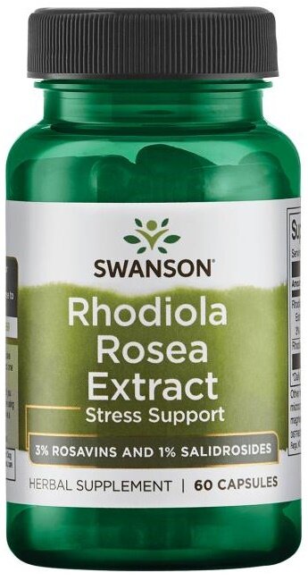 Rhodiola Rosea Extract - 60 caps