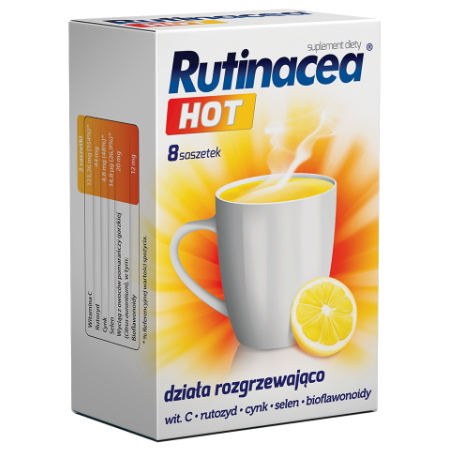 Rutinacea Hot Supports Proper Functioning of Immune System 8 Sachets