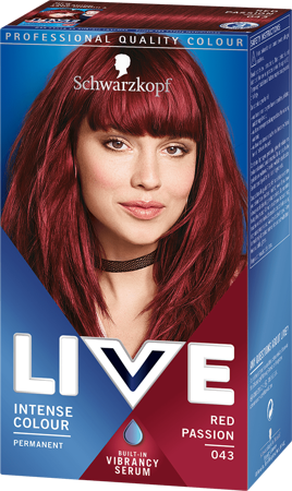 Schwarzkopf Live Intense Hair Colour Red Passion 43