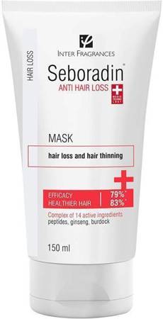 Seboradin Anti Hair Loss and Hair Thinning Mask Treatment with Ginseng and Burdock 150ml